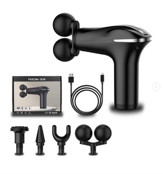 Pistolet Masseur A Deux Tetes HB-011 -